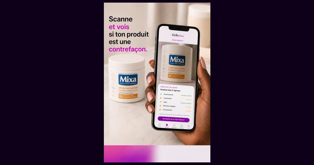 Comment savoir si votre Nivea est authentique au Sénégal et en Côte d'Ivoire ?